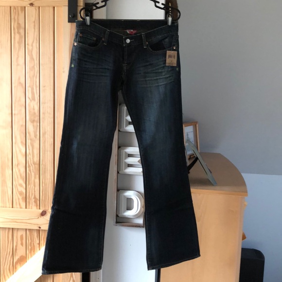 Lucky Brand Button Fly Jeans, size 8/29, 33” inseam, flare leg - Picture 1 of 11